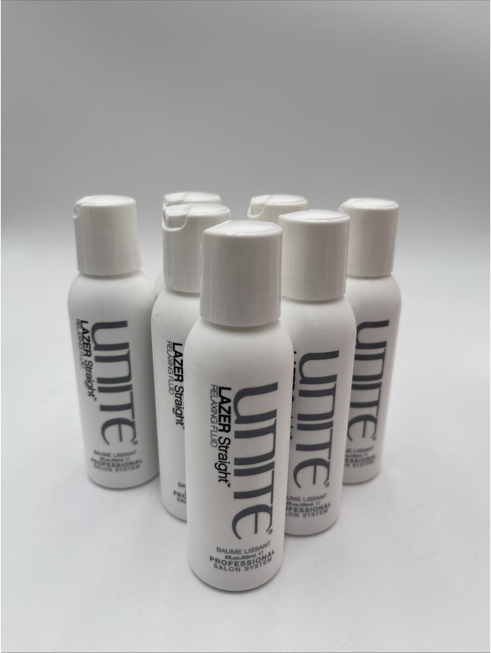 UNITE Hair – LAZER Straight Relaxing Fluid – Anti-Frizz 2 Oz Each Lot Of 7